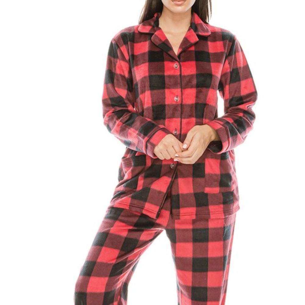 Buffalo Plaid Flannel Pajamas